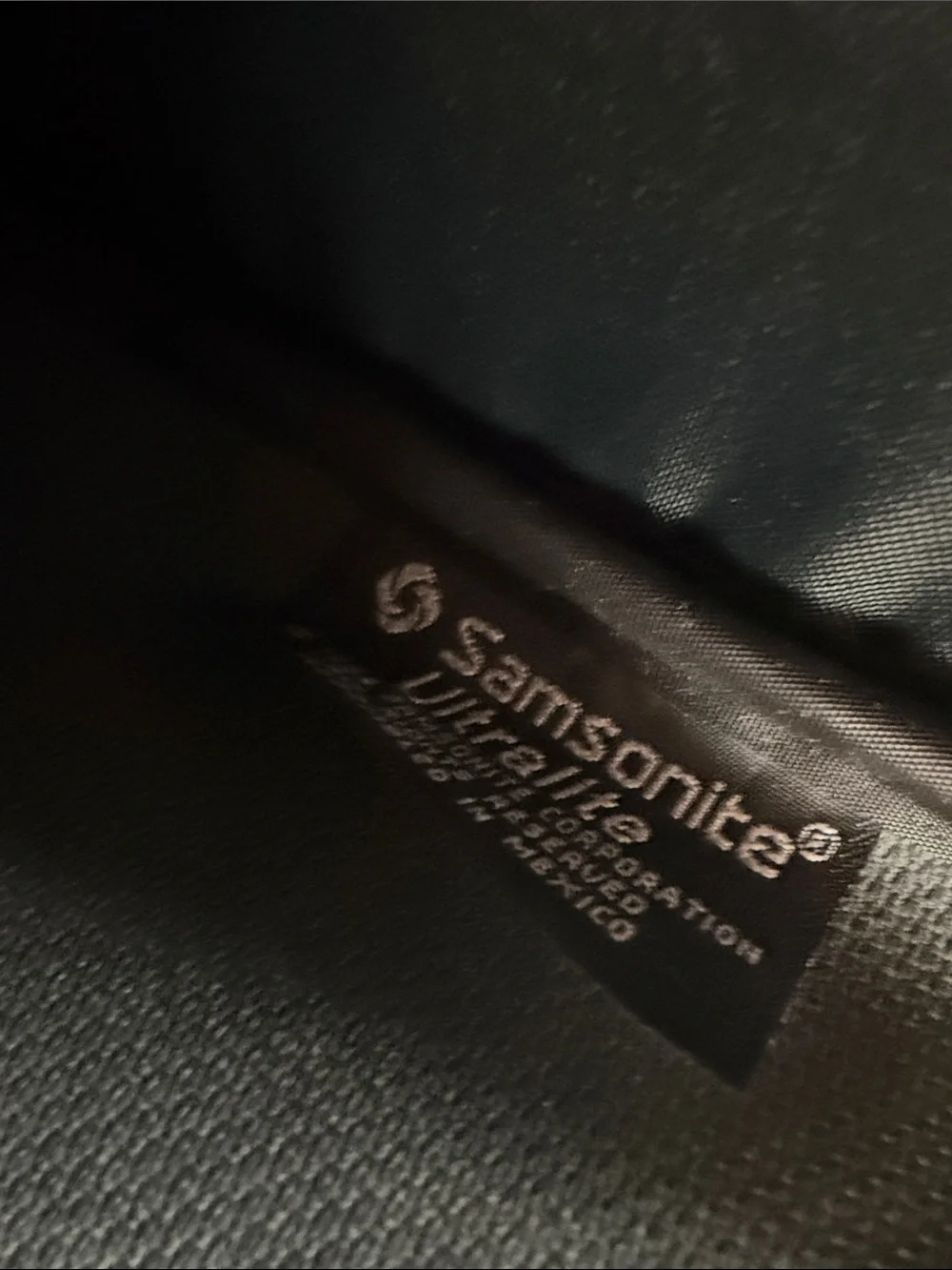 Samsonite Ultralite 1989 Vintage Shoulder Travel Bag - Black